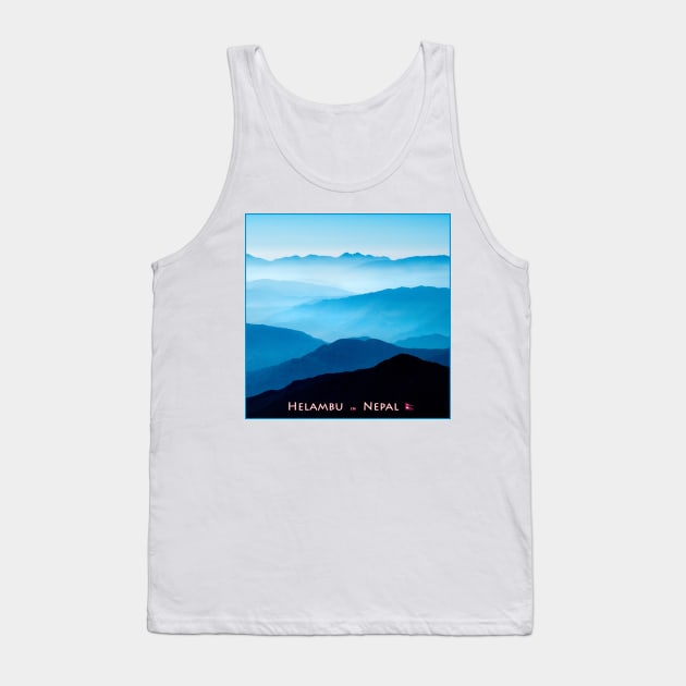 Dawn in Helambu, Nepal Tank Top by geoffshoults